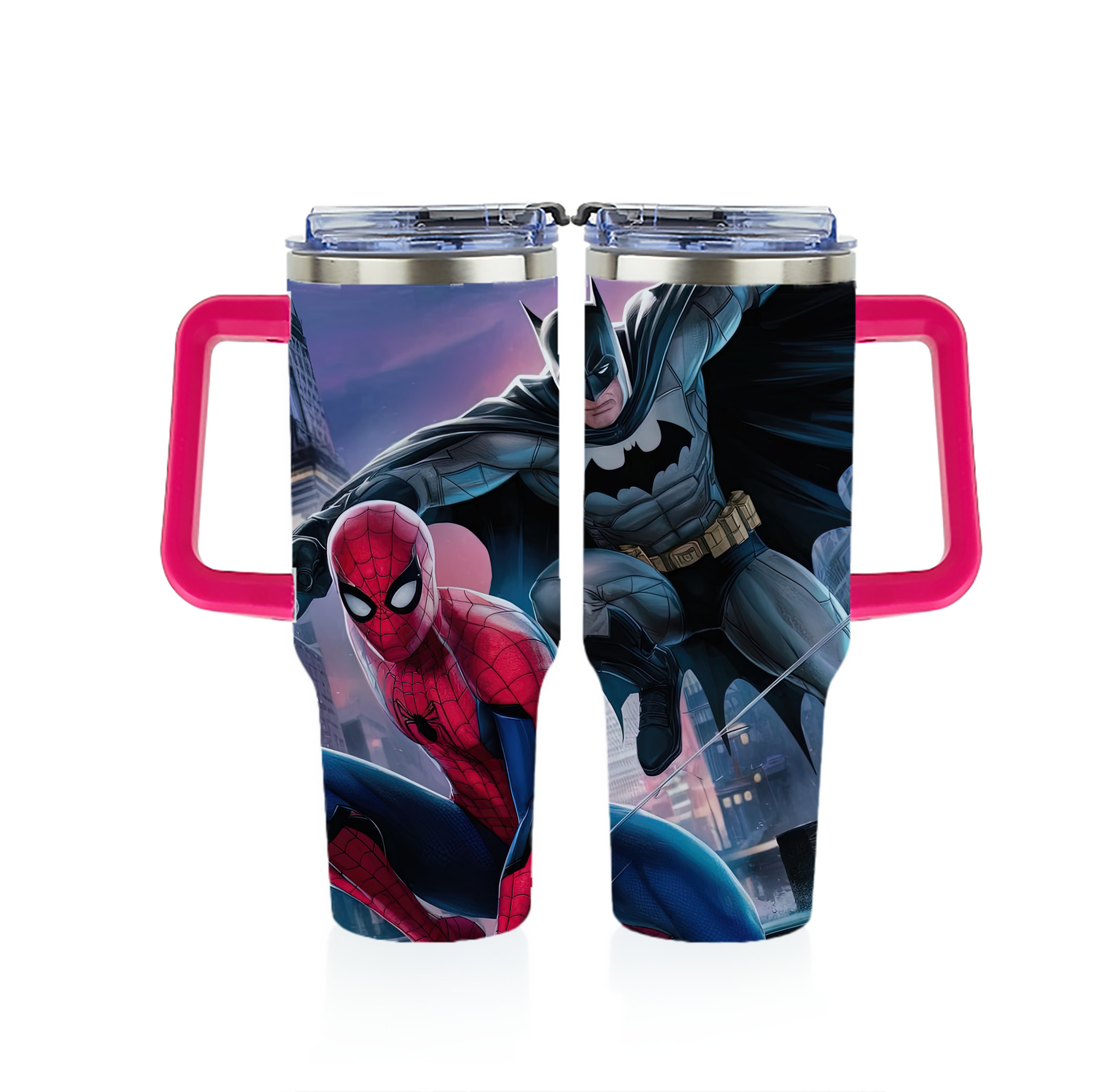 （画像用） Spider Man スパイダーマン 1200ｍLフルプリント車用タンブラー